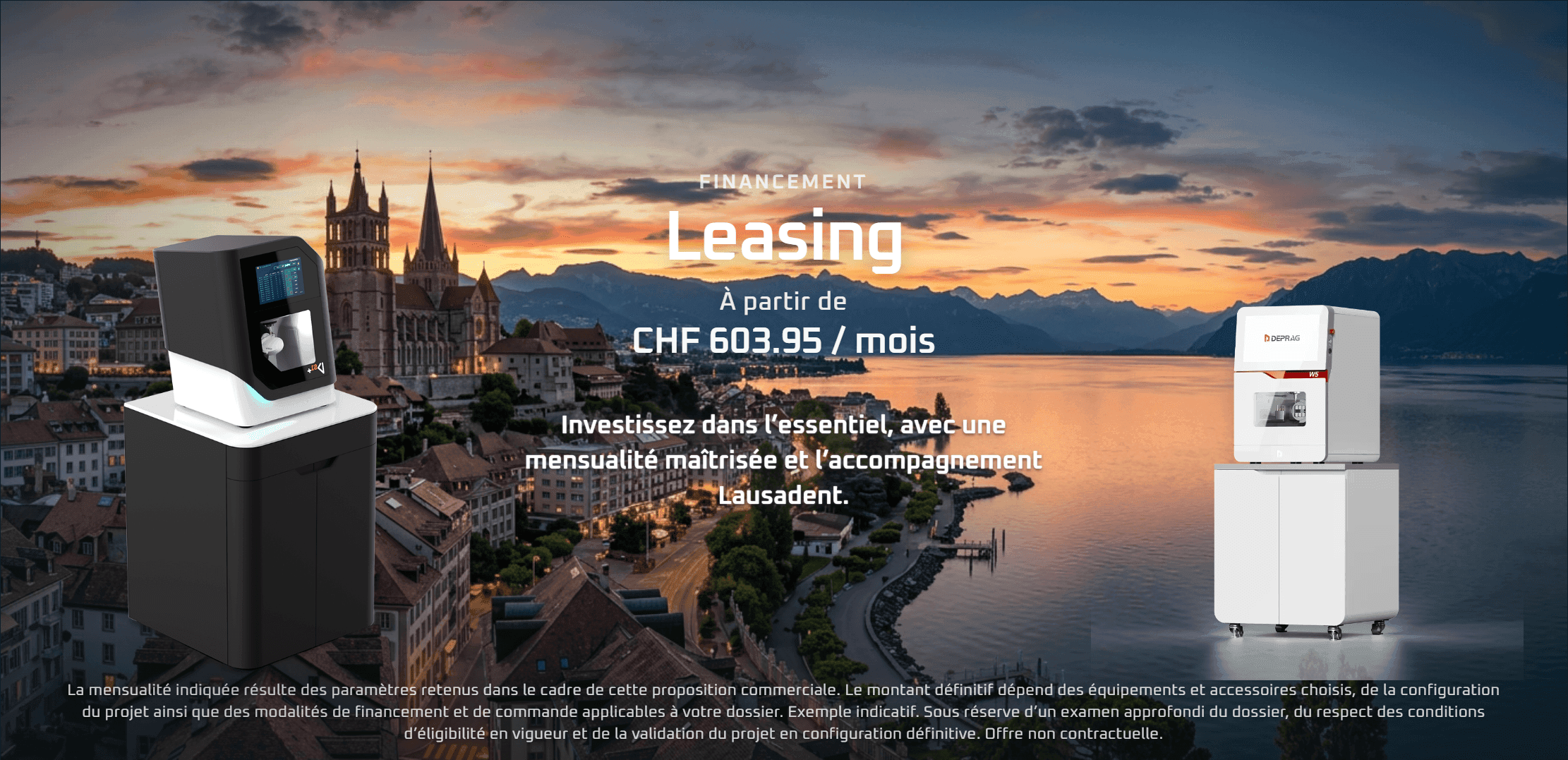 Campagne leasing Lausadent.